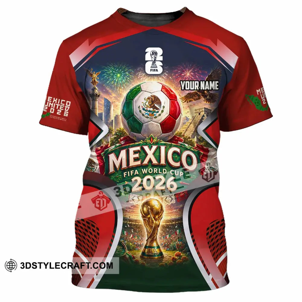 Unisex Shirt - Custom Mexico World Cup 2026 Shirt - T-Shirt / S - T-shirt