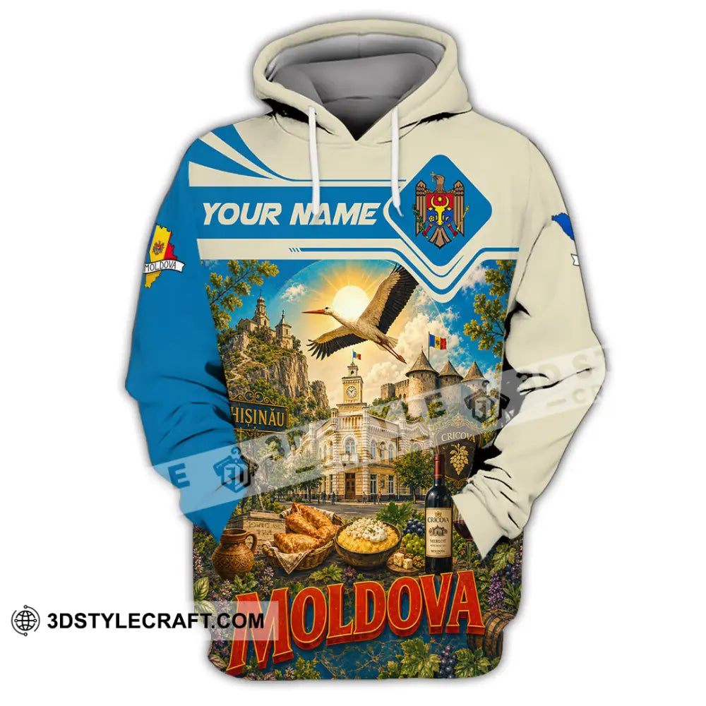 Unisex Shirt - Custom Moldova Shirt - Hoodie / S - T-shirt