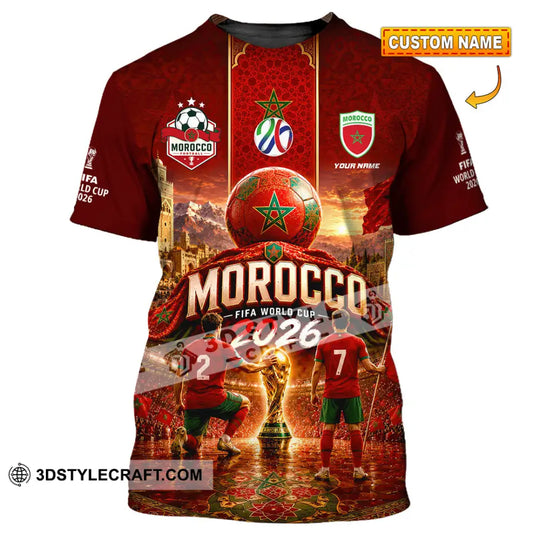 Unisex Shirt - Custom Morocco Shirt style option 1
