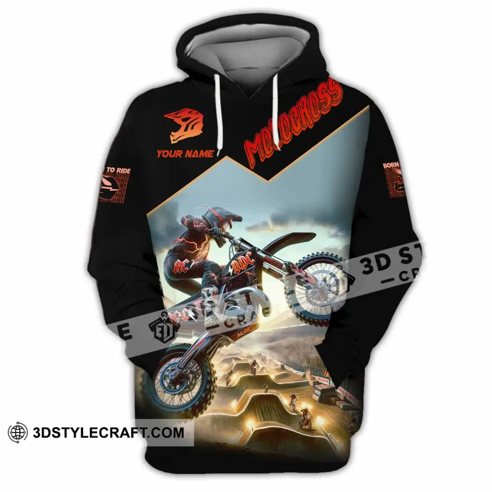Unisex Shirt - Custom Motocross Shirt Hoodie / S T-shirt