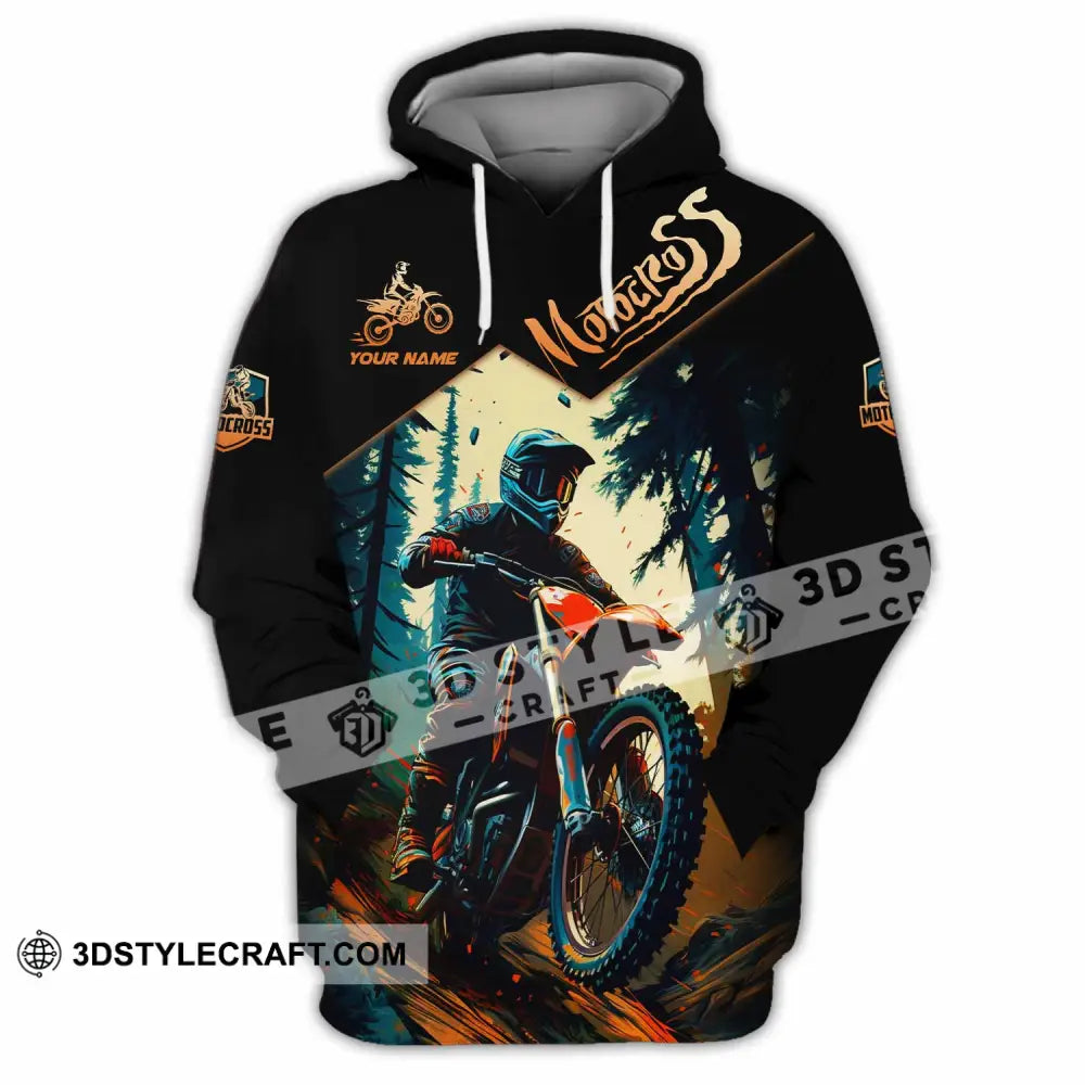 Unisex Shirt - Custom Motocross Shirt Hoodie / S T-shirt