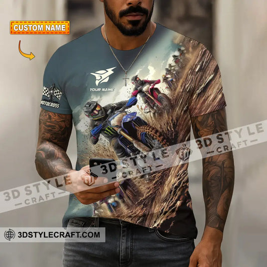 Unisex Shirt - Custom Motocross Player Shirt T-shirt