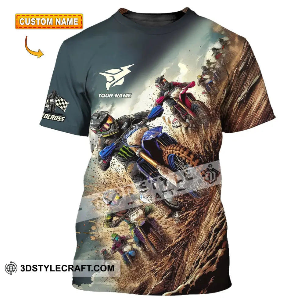 Unisex Shirt - Custom Motocross Player Shirt T-shirt