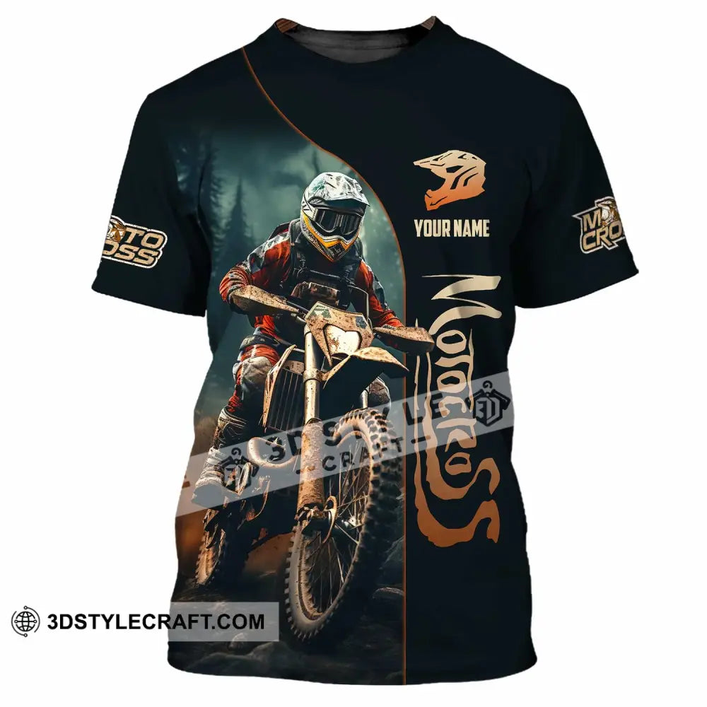 Unisex Shirt - Custom Motocross Shirt T-Shirt / S T-shirt