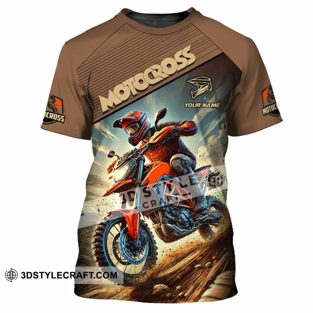 Unisex Shirt - Custom Motocross Shirt T-Shirt / S T-shirt