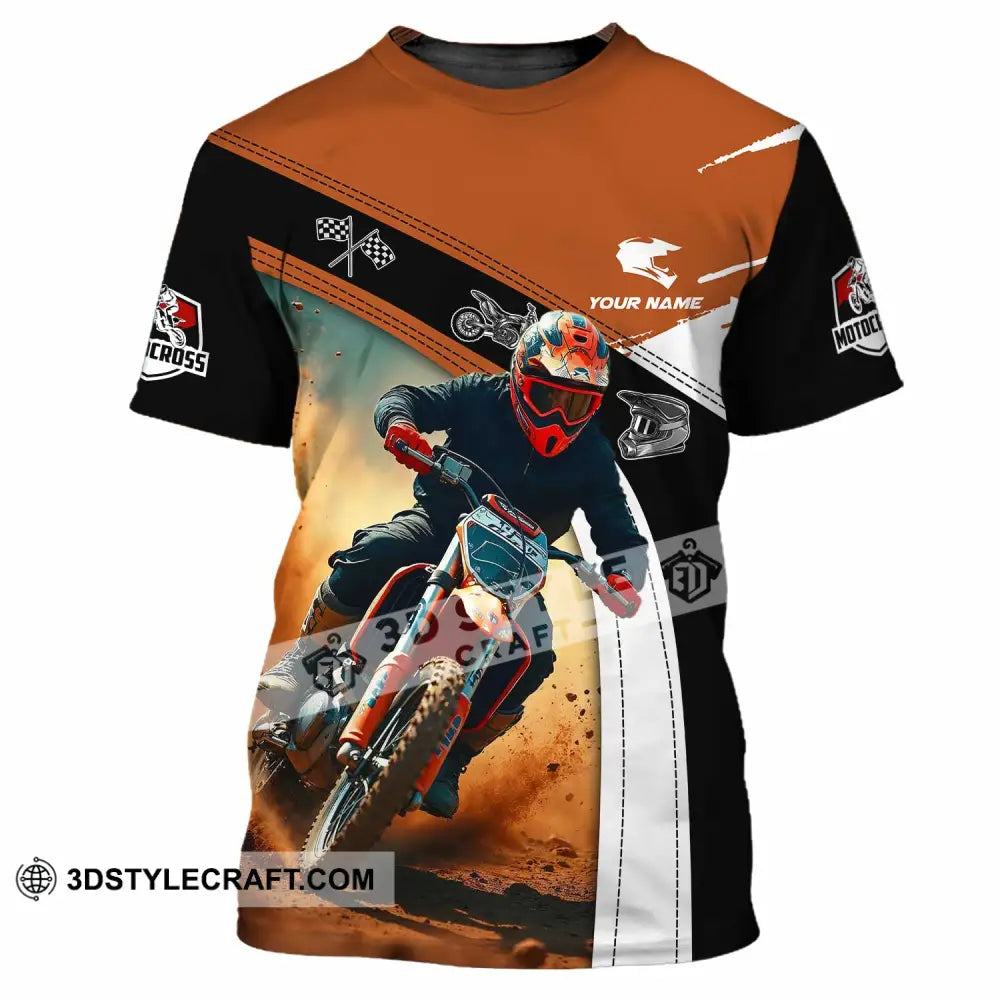 Unisex Shirt - Custom Motocross Shirt T-Shirt / S T-shirt