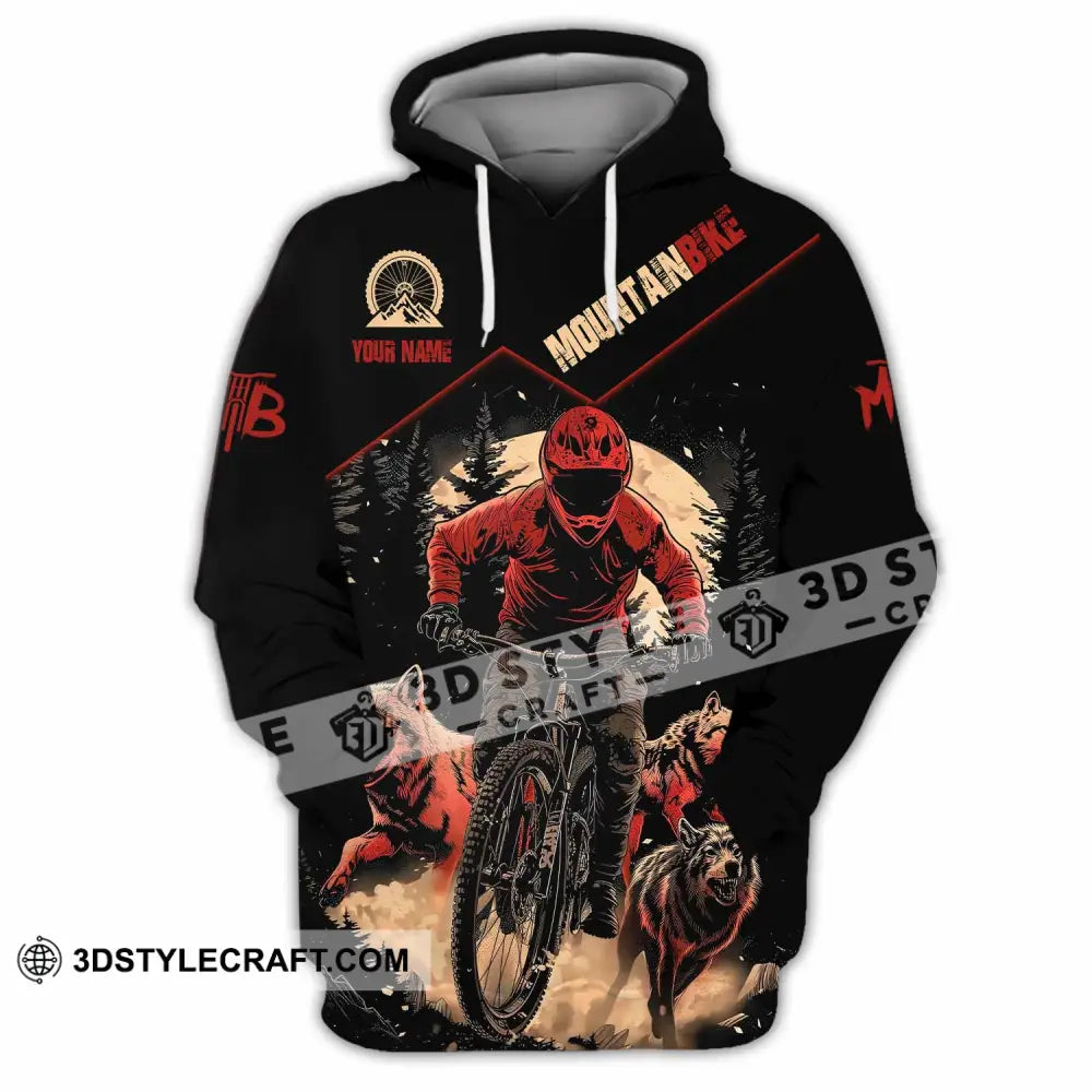 Unisex Shirt - Custom Mountain Bike Shirt Hoodie / S T-shirt