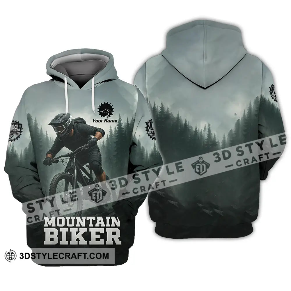 Unisex Shirt - Custom Mountain Bike Shirt Hoodie / S T-shirt