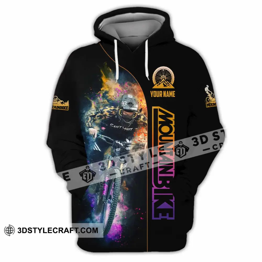 Unisex Shirt - Custom Mountain Bike Shirt Hoodie / S T-shirt