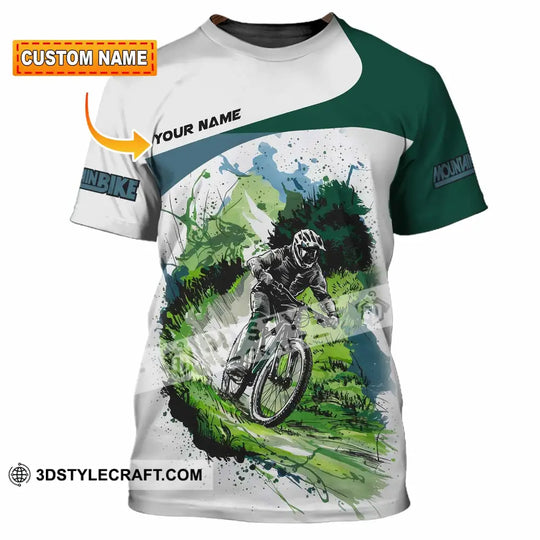 Unisex Shirt - Custom Mountain Bike MTB Shirt style option 1
