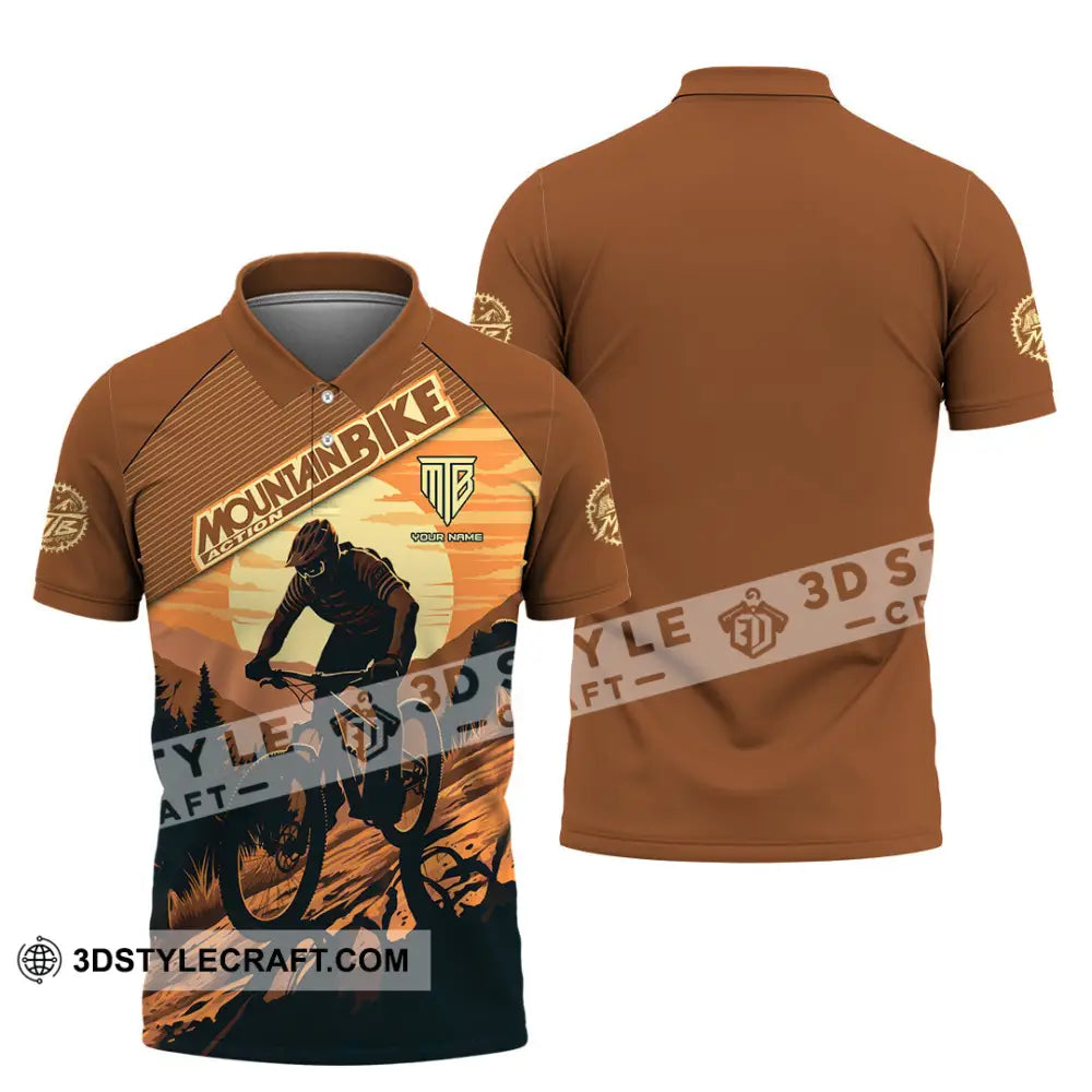 Unisex Shirt Custom Mountain Bike Shirt Polo Shirt / S T shirt