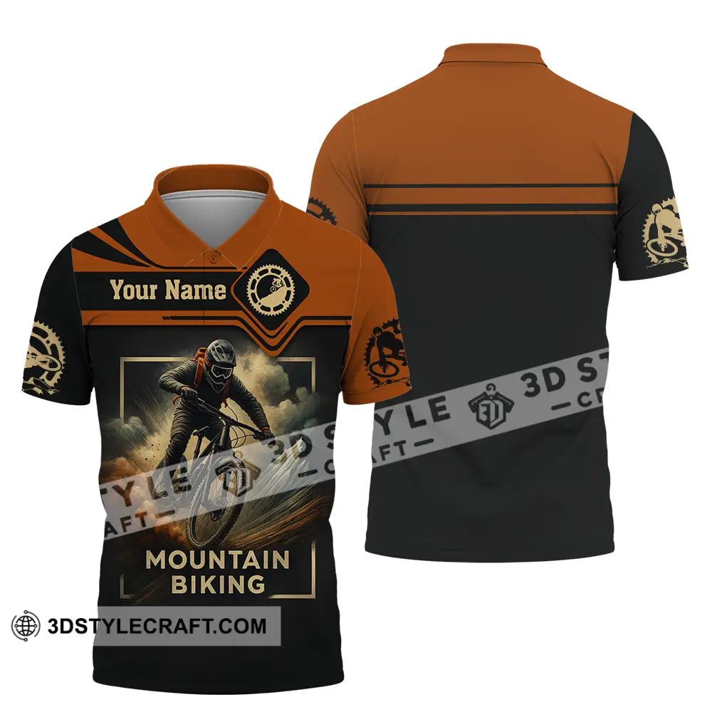 Unisex Shirt - Custom Mountain Bike Shirt Polo Shirt / S T-shirt