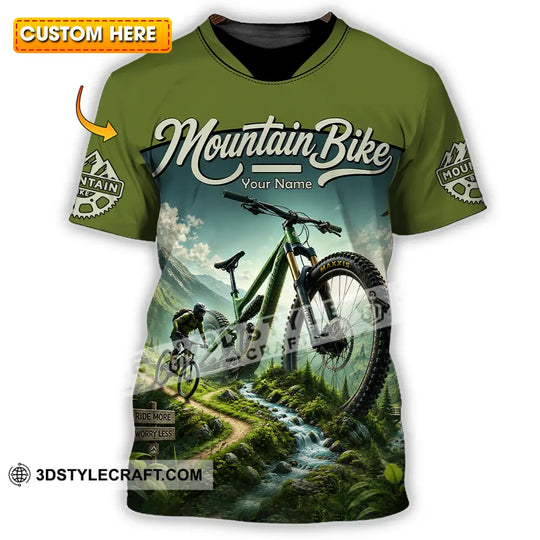 Unisex Shirt - Custom Mountain Bike Shirt style option 1