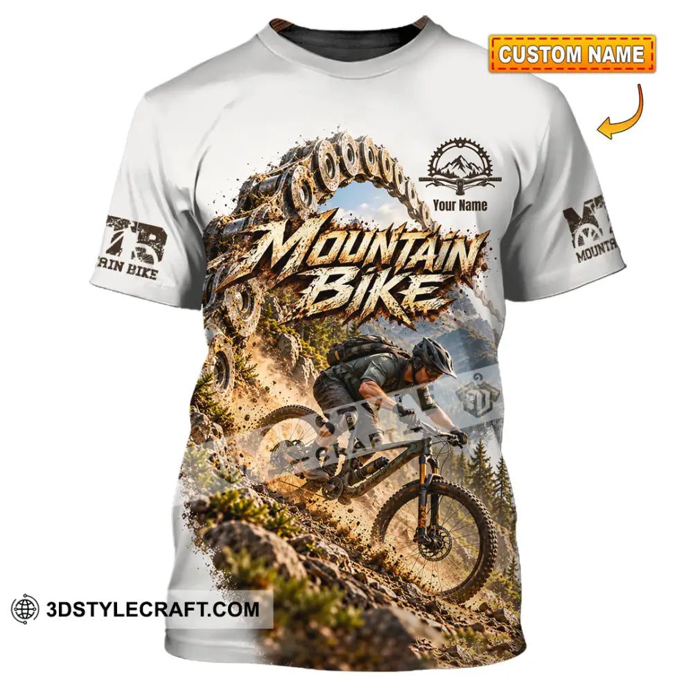 Unisex Shirt - Custom Mountain Bike Shirt - T-shirt