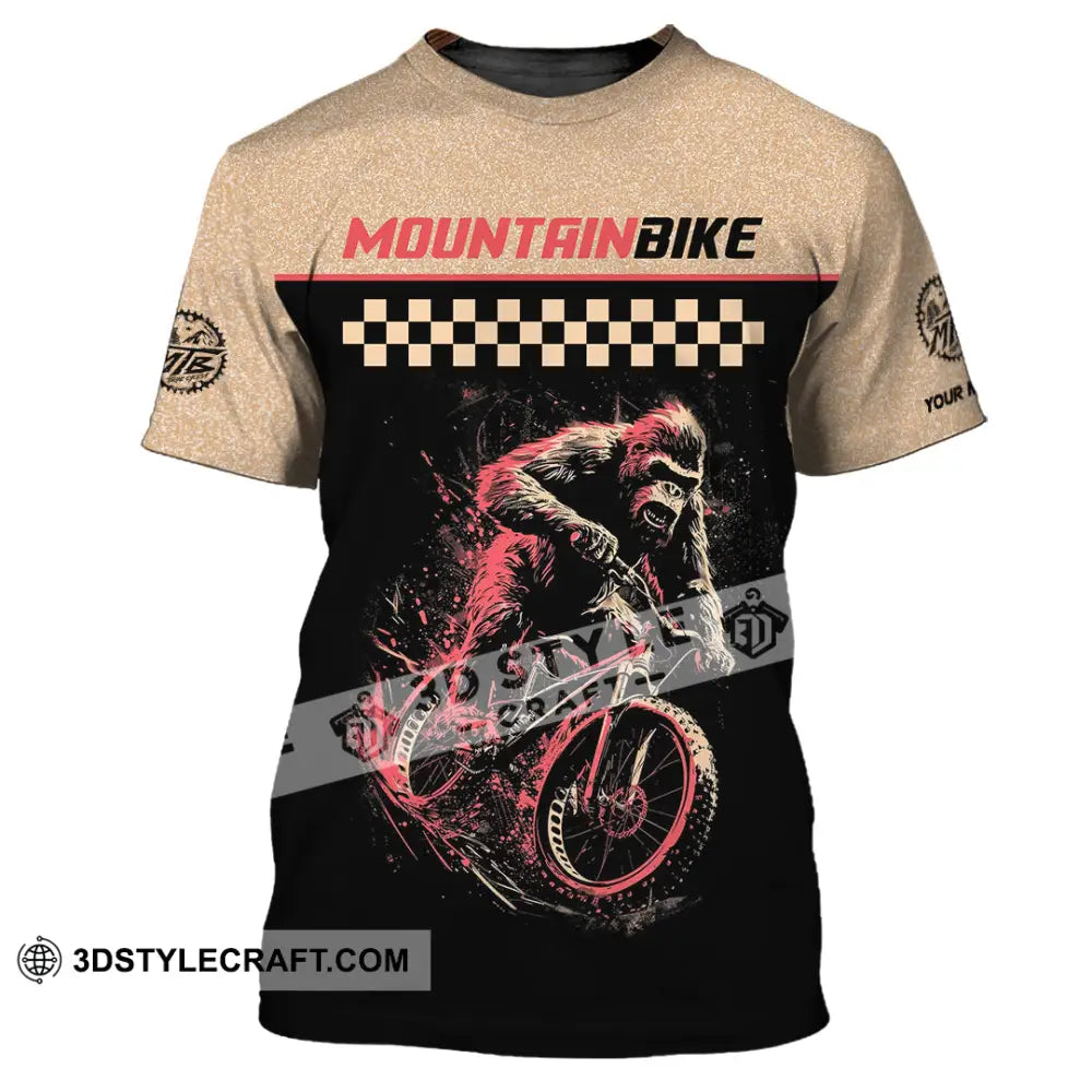 Unisex Shirt Custom Mountain Bike Shirt T Shirt / S T shirt