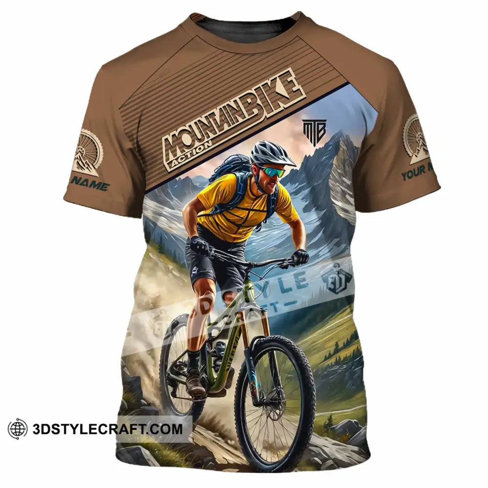 Unisex Shirt - Custom Mountain Bike Shirt T-Shirt / S T-shirt