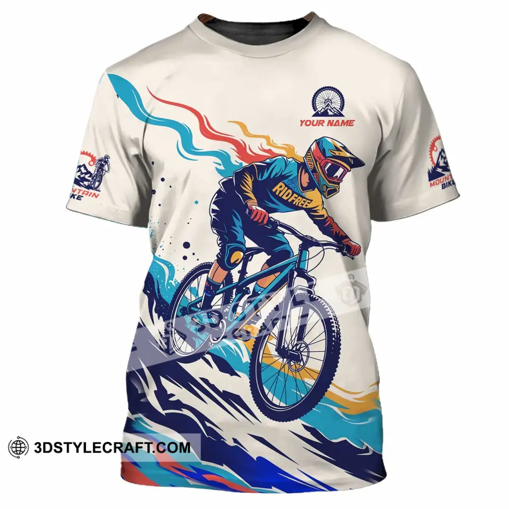 Unisex Shirt - Custom Mountain Bike Shirt T-Shirt / S T-shirt