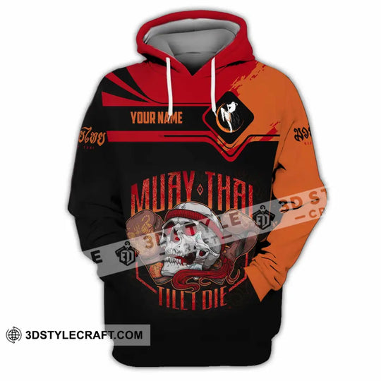 Unisex Shirt - Custom Muay Thai 3D Shirt style option 4
