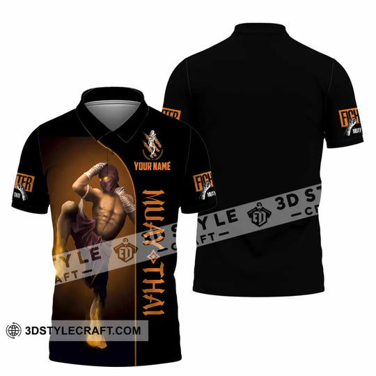 Unisex Shirt - Custom Muay Thai 3D Shirt style option 2