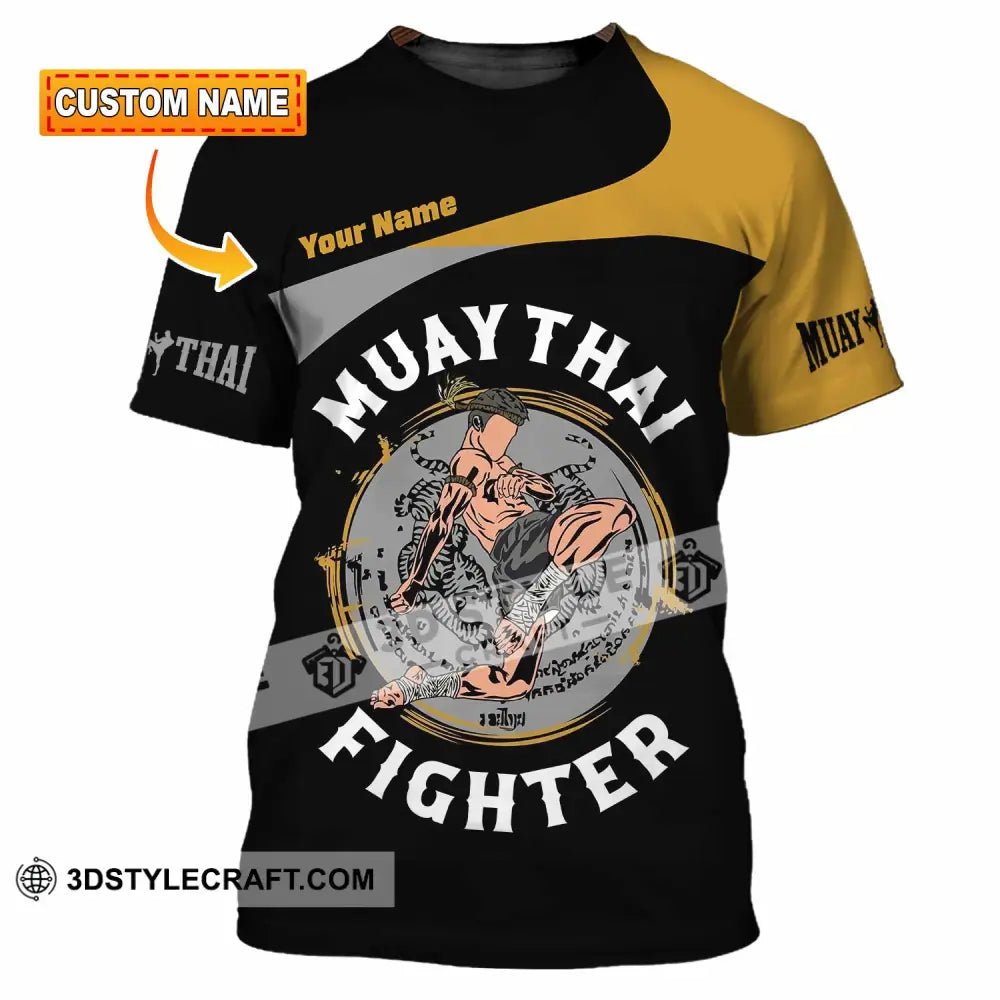 Unisex Shirt - Custom Muay Thai 3D Shirt T-shirt