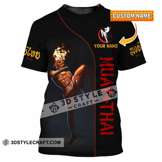 Unisex Shirt - Custom Muay Thai 3D Shirt style option 1