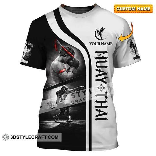 Unisex Shirt - Custom Muay Thai 3D Shirt style option 1