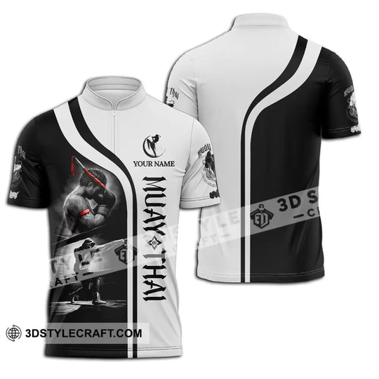 Unisex Shirt - Custom Muay Thai 3D Shirt style option 3