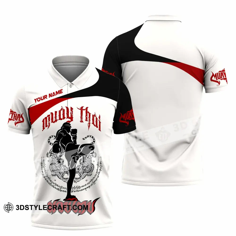 Unisex Shirt - Custom Muay Thai Shirt Polo Shirt / S T-shirt