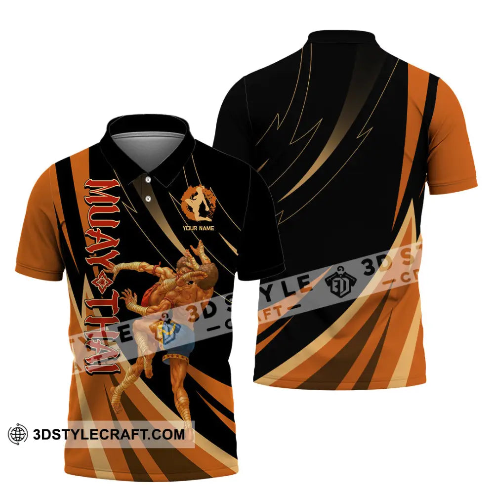 Unisex Shirt - Custom Muay Thai Shirt Polo Shirt / S T-shirt
