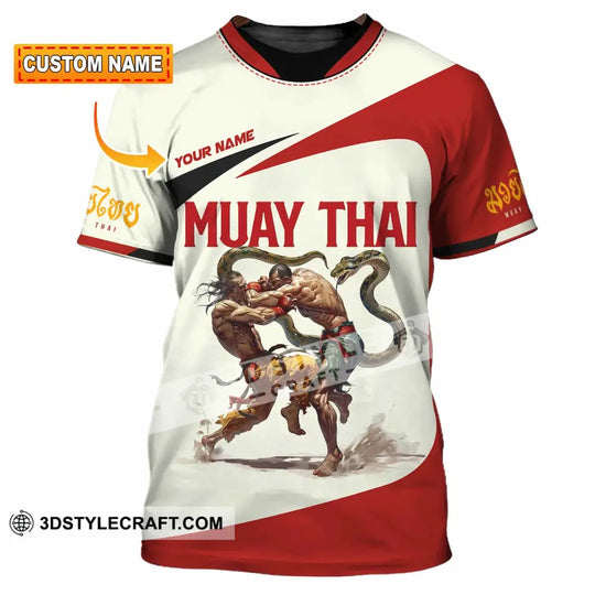 Unisex Shirt - Custom Muay Thai Shirt style option 1