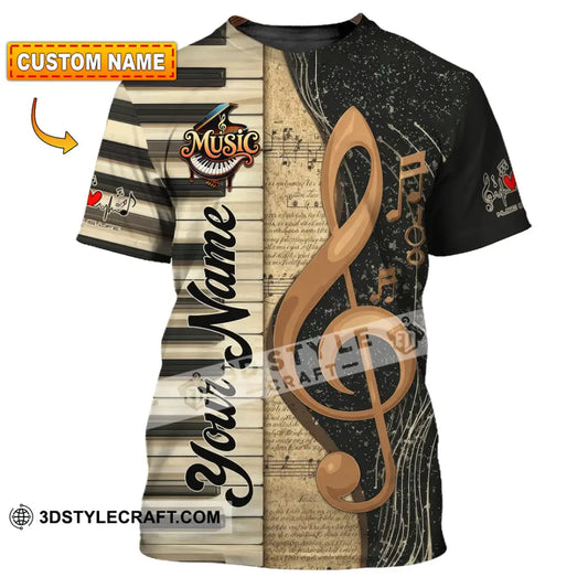 Unisex Shirt - Custom Music 3D Shirt T-shirt