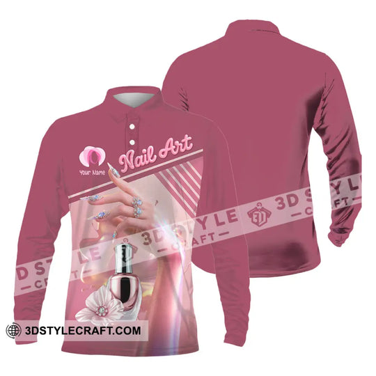 Unisex Shirt - Custom Nails Artist Shirt style option 4