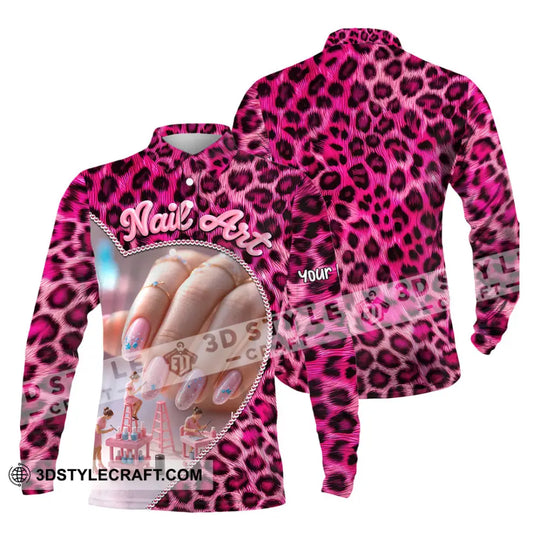 Unisex Shirt - Custom Nails Artist Shirt style option 4