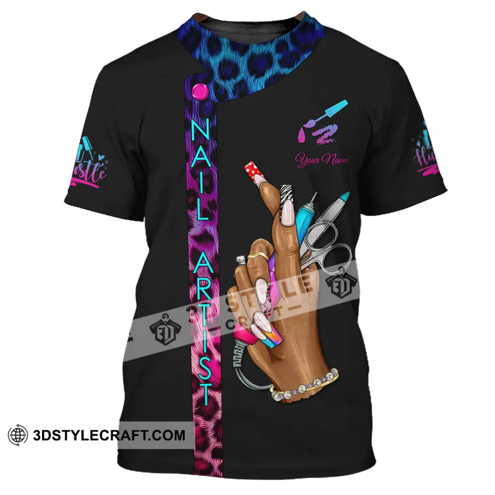 Unisex Shirt Custom Nails Artist Shirt T Shirt / S T shirt