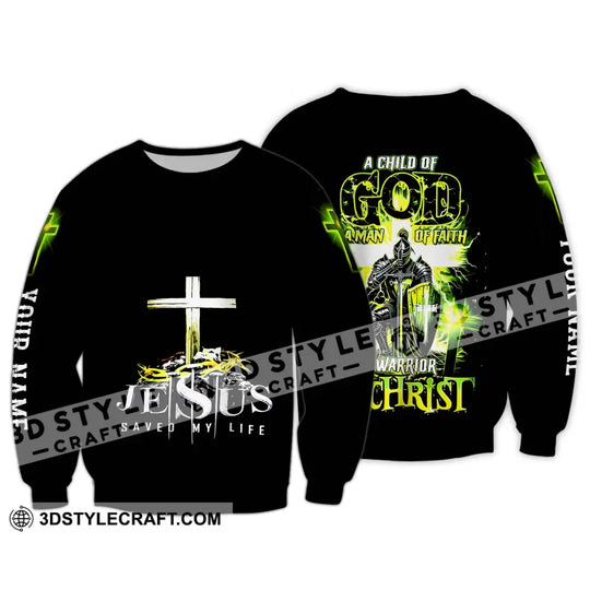 Unisex Shirt - Custom Name A Child Of God Shirt style option 4