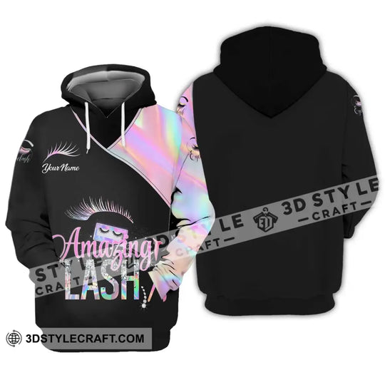 Unisex Shirt - Custom Name Shirt Amazing Lash style option 3