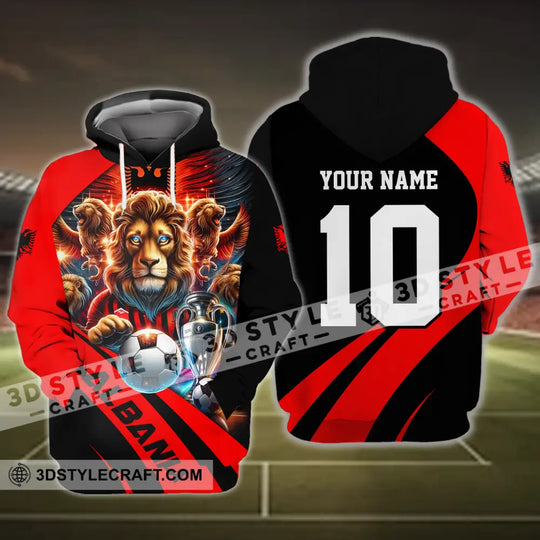 Unisex Shirt - Custom Name And Number Albania Euro 2024 Shirt National Team style option 4