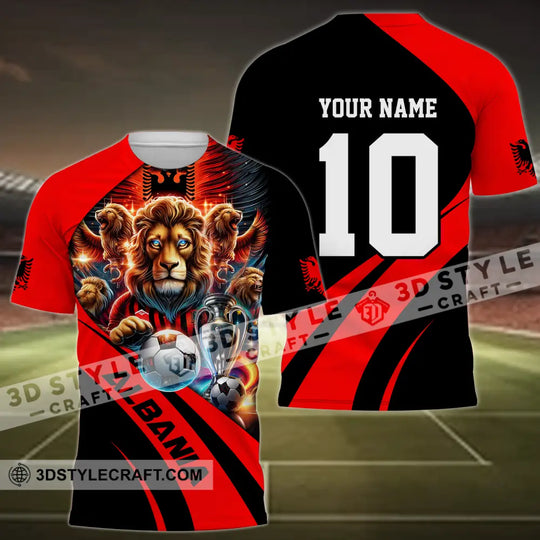 Unisex Shirt - Custom Name And Number Albania Euro 2024 Shirt National Team style option 2