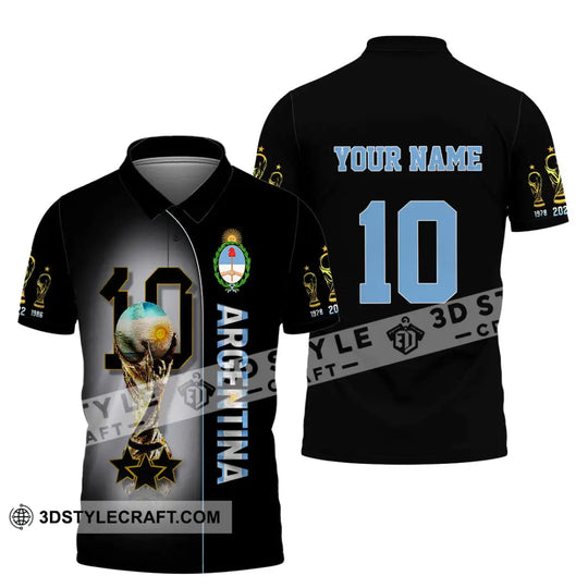 Unisex Shirt, Custom Name and Number Argentina Shirt, Argentina T-Shirt, Argentina Lover Gift style option 4