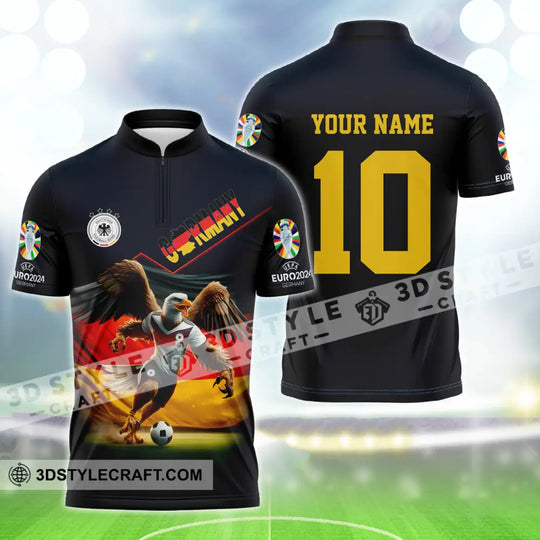 Unisex Shirt - Custom Name And Number, Eagle Germany Euro 2024 style option 3