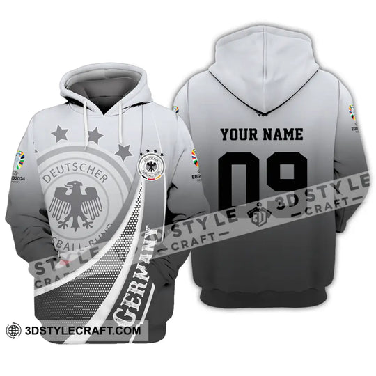 Unisex Shirt - Custom Name And Number Shirt, Euro 2024 National Team, Germany Deutsche style option 4