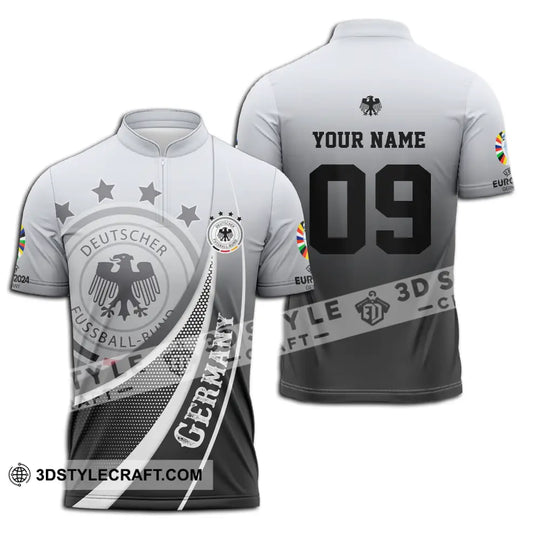 Unisex Shirt - Custom Name And Number Shirt, Euro 2024 National Team, Germany Deutsche style option 3