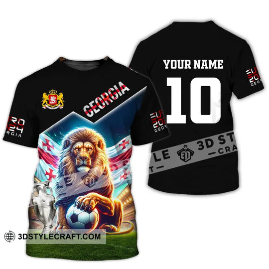 Unisex Shirt, Custom Name and Number Georgia Football Shirt, Georgia Football Polo Long Sleeve Shirt style option 3