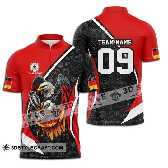 Unisex Shirt - Custom Name And Number Germany Euro 2024 Shirt National Team style option 3