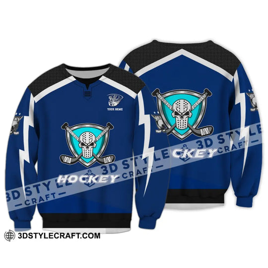 Unisex Shirt, Custom Name and Number Hockey T-Shirt, Hockey Polo, Gift for Hockey Player style option 3