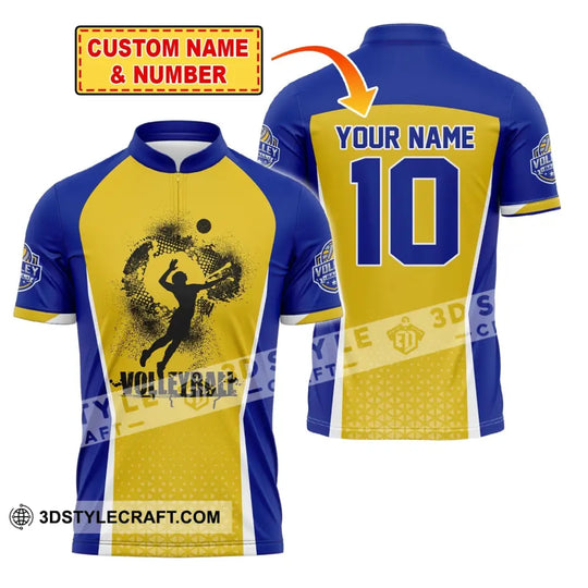 Unisex Shirt, Custom Name and Number Volleyball Shirt, Volleyball Club Uniform, Volleyball Hoodie T-Shirt style option 2