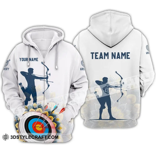 Unisex Shirt - Custom Name And Team Name Shirt - Archery Lover Shirt style option 4