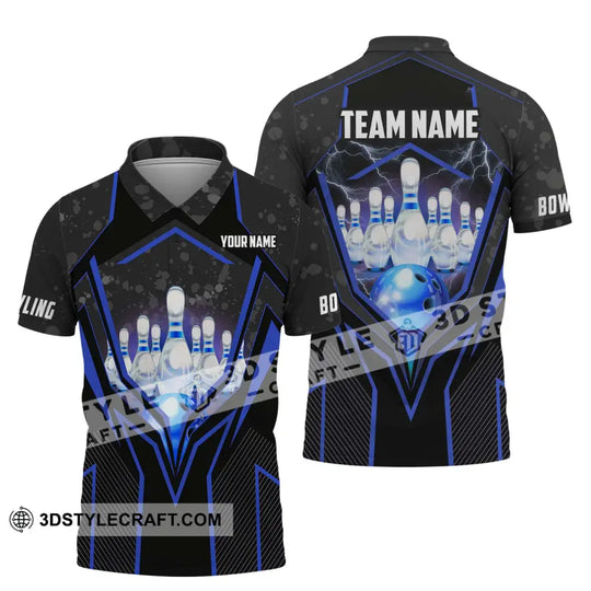 Unisex Shirt - Custom Name And Team Name Shirt - Bowling Hoodie - Bowling Lover Gift - Bowling Shirt style option 4