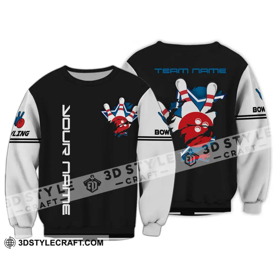 Unisex Shirt - Custom Name And Team Name Bowling Shirt style option 4