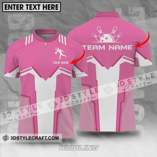 Unisex Shirt - Custom Name And Team Name Shirt, Bowling Player Shirt style option 1